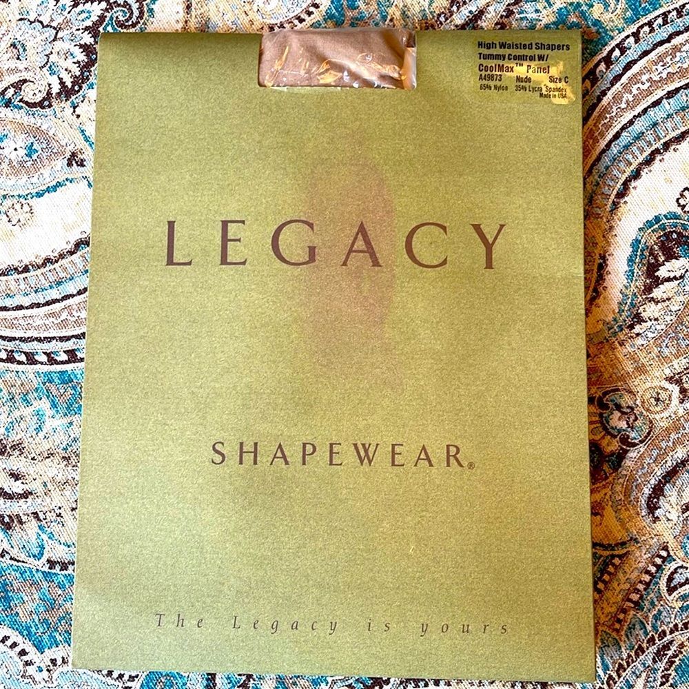 Legacy Shapewear High waisted Shapers with cool Max panel Nude C